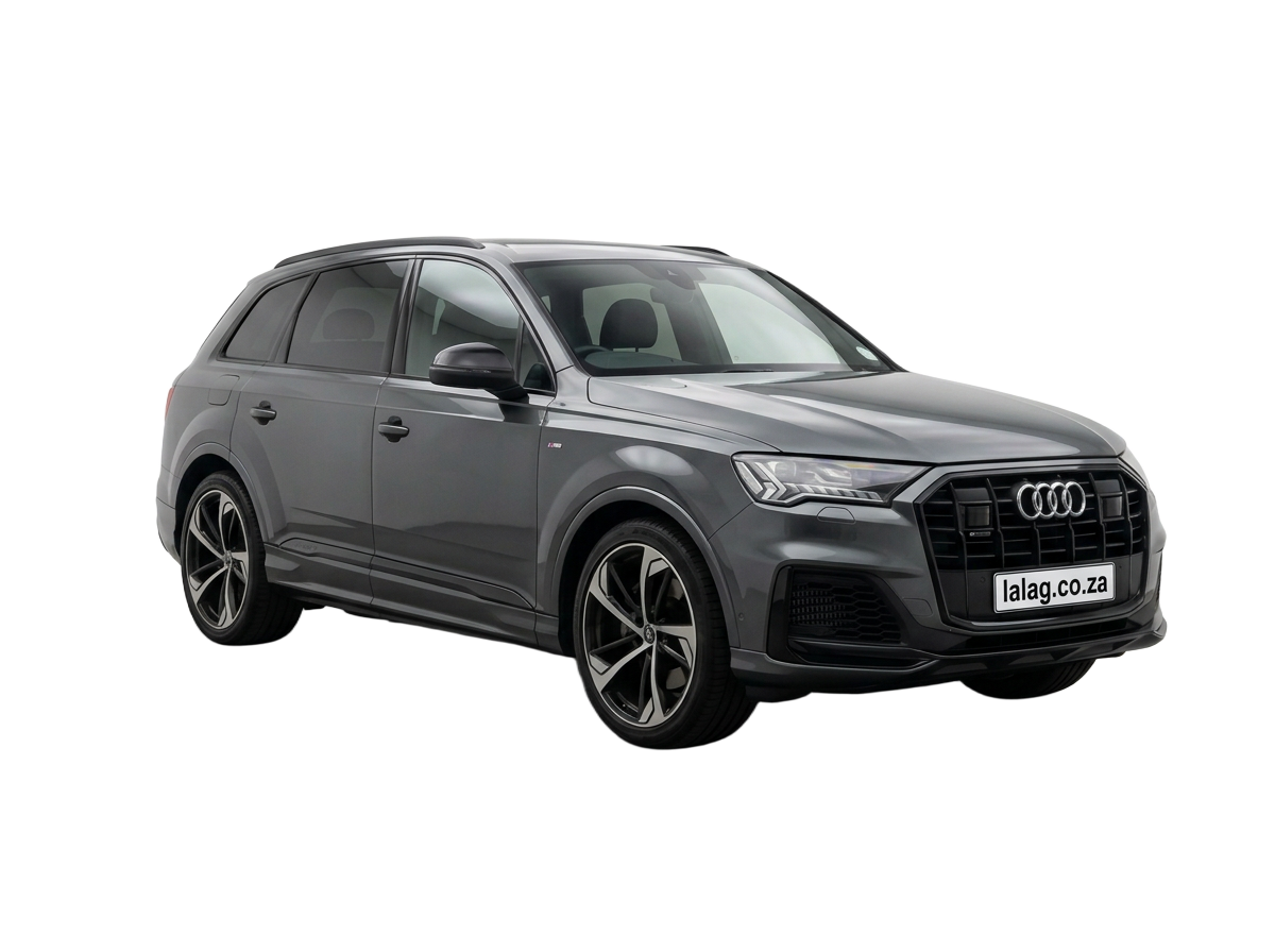 Audi Q7 with LALA G number plate