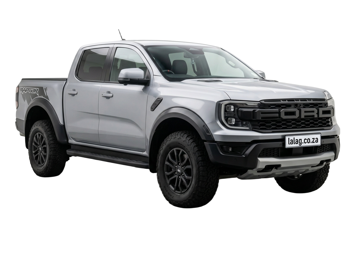 Ford Ranger Raptor with LALA G number plate