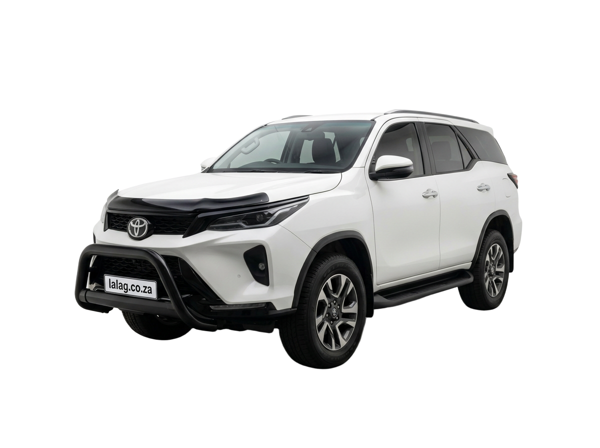 Toyota Fortuner with LALA G number plate